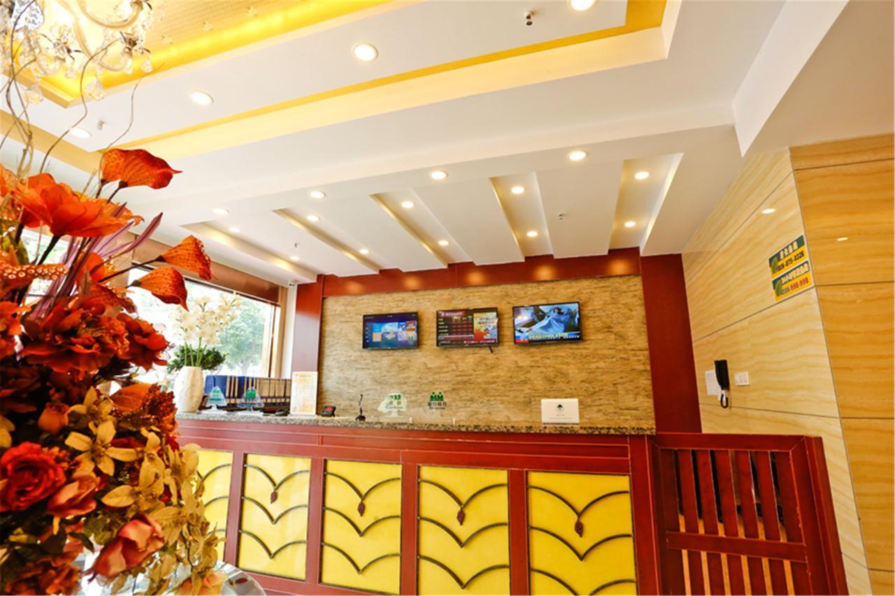 Greentree Inn Jiangsu Zhenjiang Dingmao Industrial Park Wode Square Express Hotel Exterior photo
